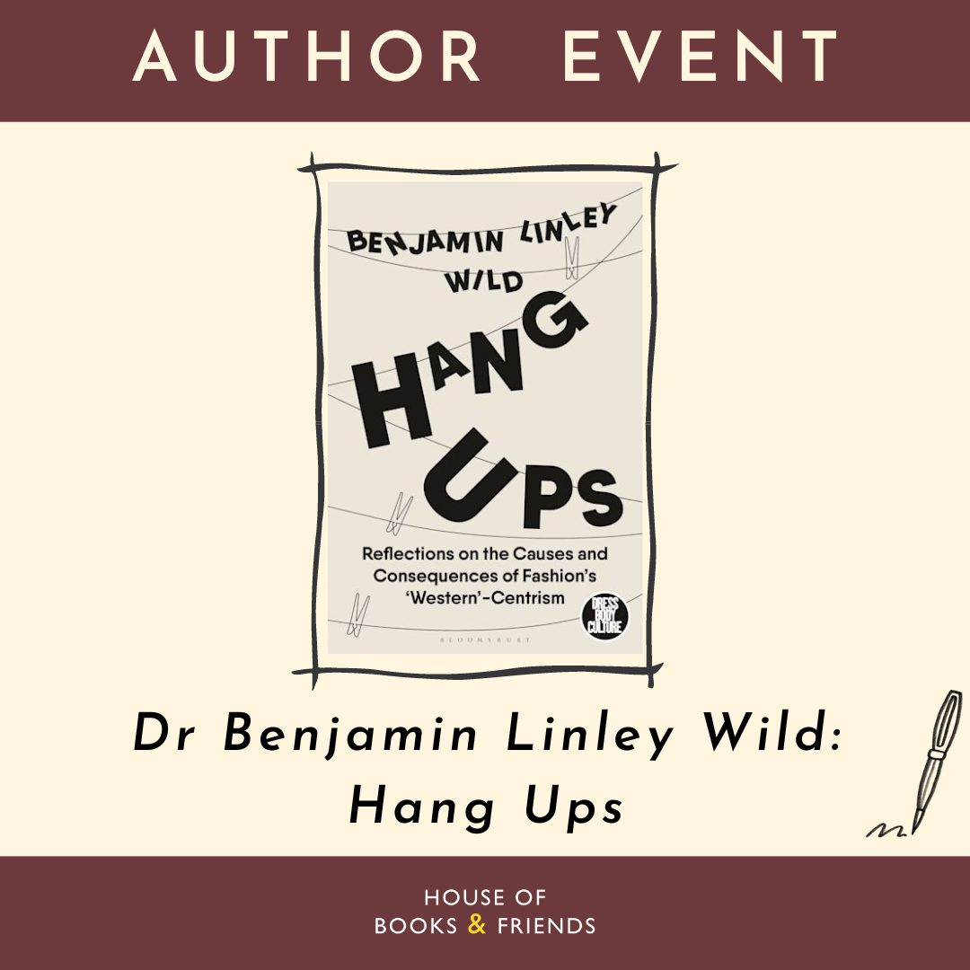 An Evening with Dr Benjamin Linley Wild - Ticket Only