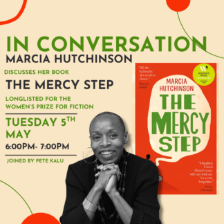 TICKET ONLY - AUTHOR EVENT: 'The Mercy Step' with Marcia Hutchinson